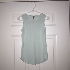 Light Teal Sleeveless Tee
